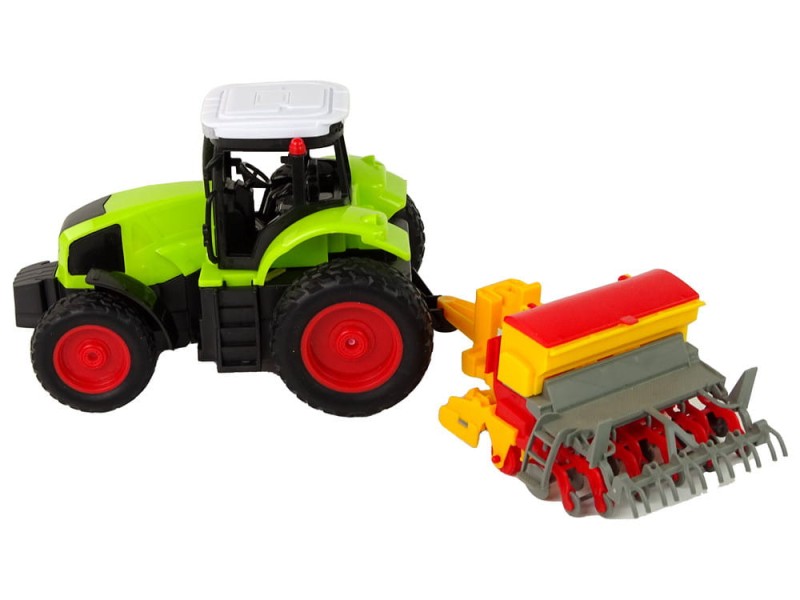 Traktor z prasą zdalnie sterowany Farmer R/C 1:16 Lean Toys