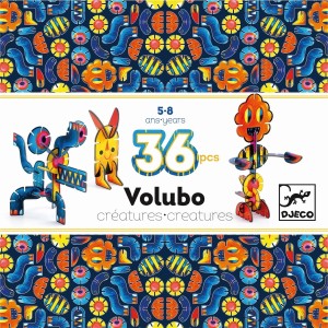 Trójwymiarowe Puzzle stworki Volubo - Djeco