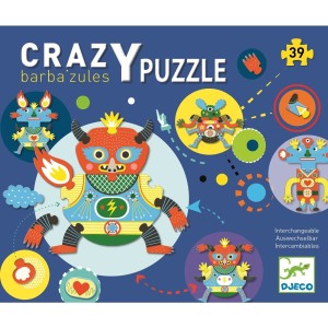 Szalone Puzzle podłogowe Barbazul - Djeco