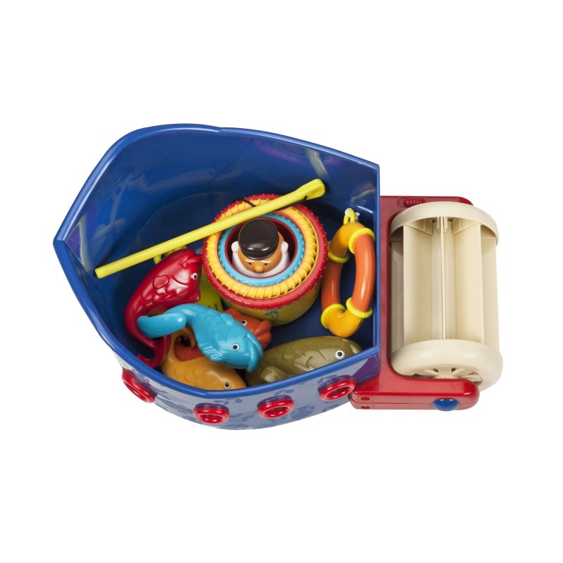 B.toys - zestaw do kąpieli statek z akcesoriami Fish&Splish