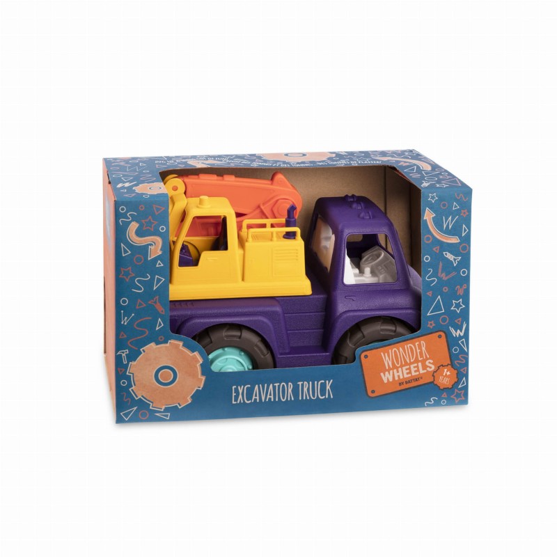 Wonder Wheels - ciężarówka z koparką Excavator Truck