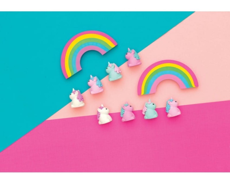 Ooly - gumki do mazania Unicorn 5 szt.