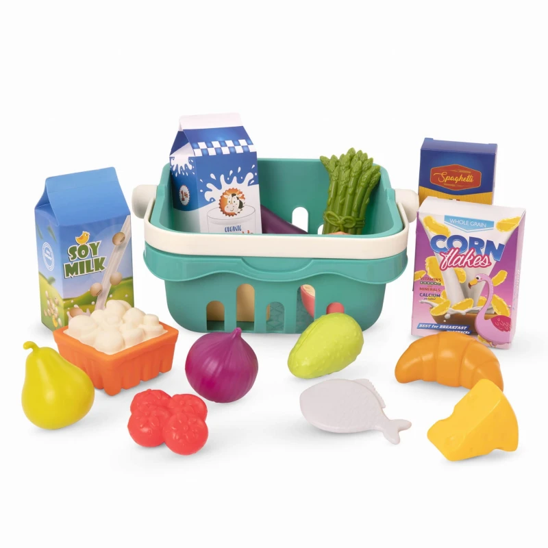 Koszyk na zakupy z artykułami Spożywczymi Freshly Picked - b.toys