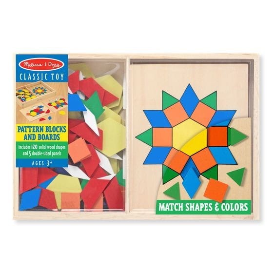Drewniana układanka Geometryczna - 	Melissa & Doug
