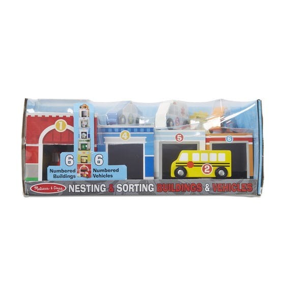Pudełka Garaże Pojazdy - Melissa & Doug