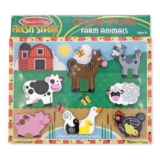 Puzzle Figurki Farma - Melissa & Doug
