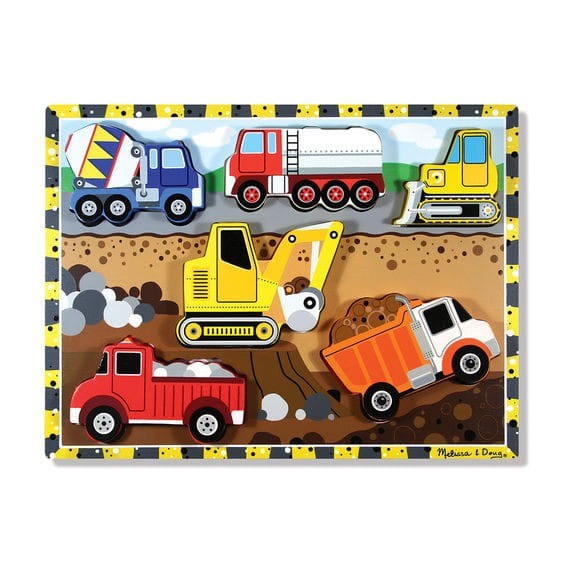 Puzzle Figurki Budowa - Melissa & Doug