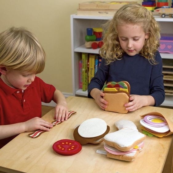 Kanapka Jedzenie z Filcu - Melissa & Doug