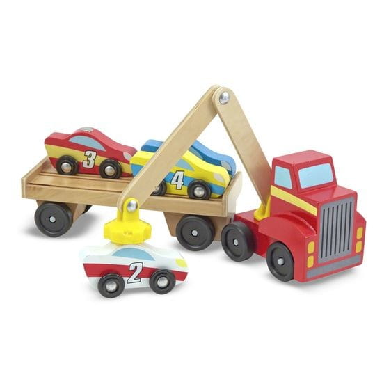 Ciężarówka z Ładowarką na Magnes - Melissa & Doug