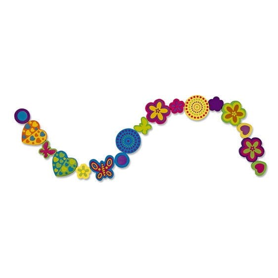 Drewniana Biżuteria Kwiaty - Melissa & Doug