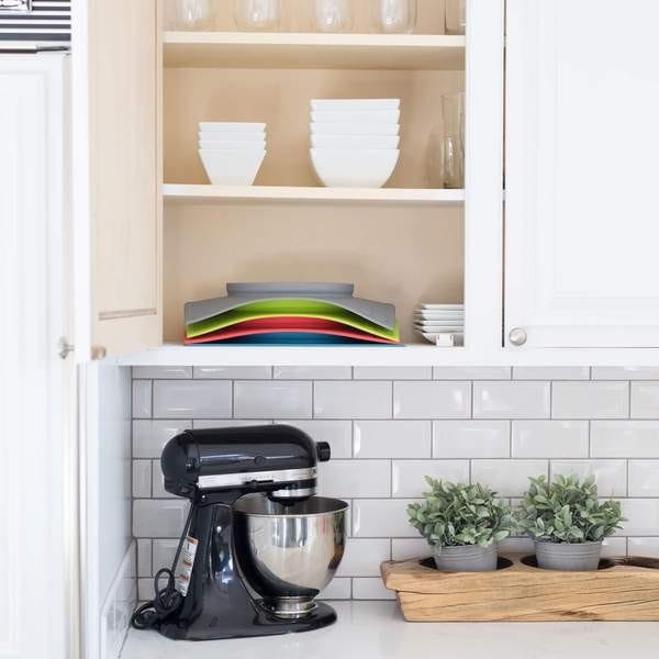 Silikonowy Talerzyk 2w1 Happy Mat Niebieski - ezpz