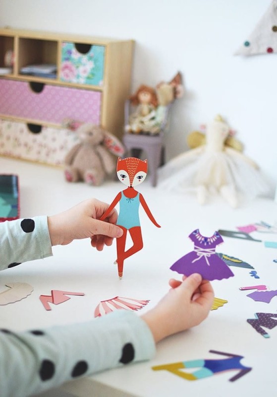 Magnetyczna Układanka w Pudełku Balet - Mudpuppy