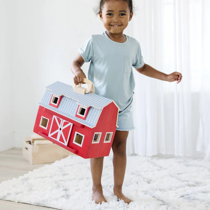 Stodoła składana obora + Zwierzęta - Melissa & Doug