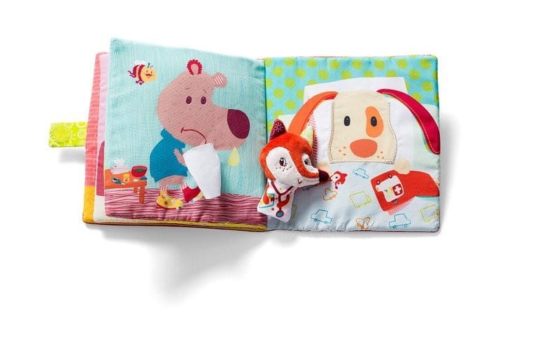 Miękka Książeczka z Pacynką Doktor Alice Lisiczka - Lilliputiens