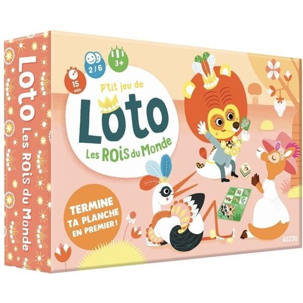 Gra edukacyjna Loto Zwierzątka Świata - Auzou