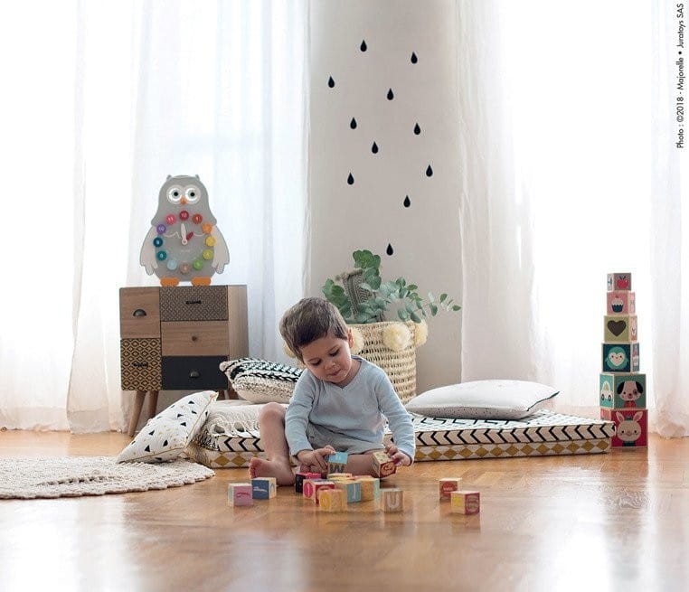 Piramida Wieża Drewniana Pudełka Baby Forest - Janod