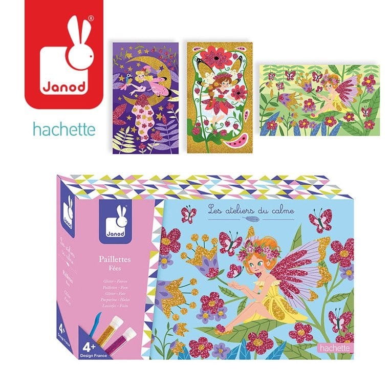 Zestaw Artystyczny Brokat Wróżki - Janod