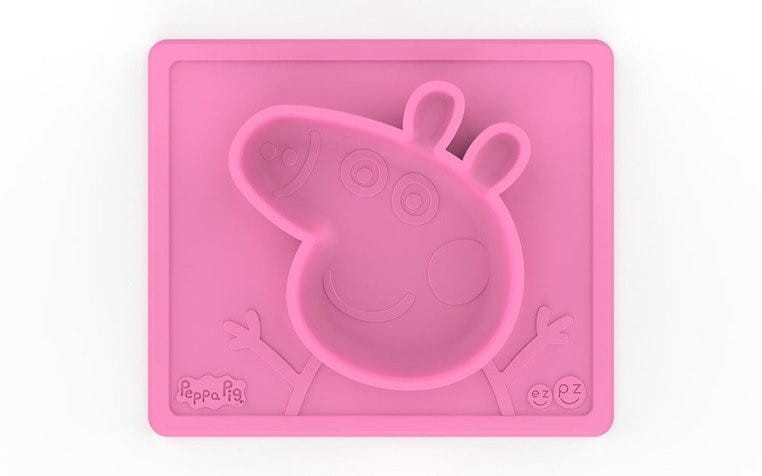 Silikonowy Talerzyk Podkładka 2w1 Peppa Pig - ezpz