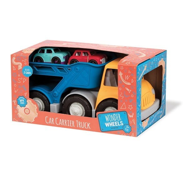 Laweta Ciężarówka z 2 Autami - Wonder Wheels