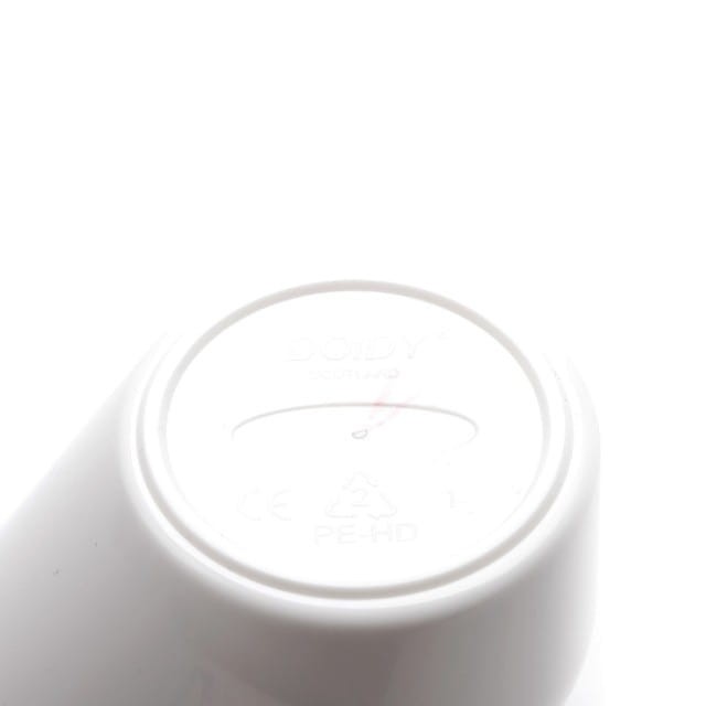 Krzywy Kubek 200ml Alabastrowy Biały - Doidy Cup