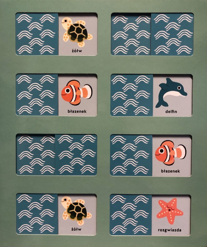 Moje Pierwsze Memo Zwierzęta - Wydawnictwo Adamada