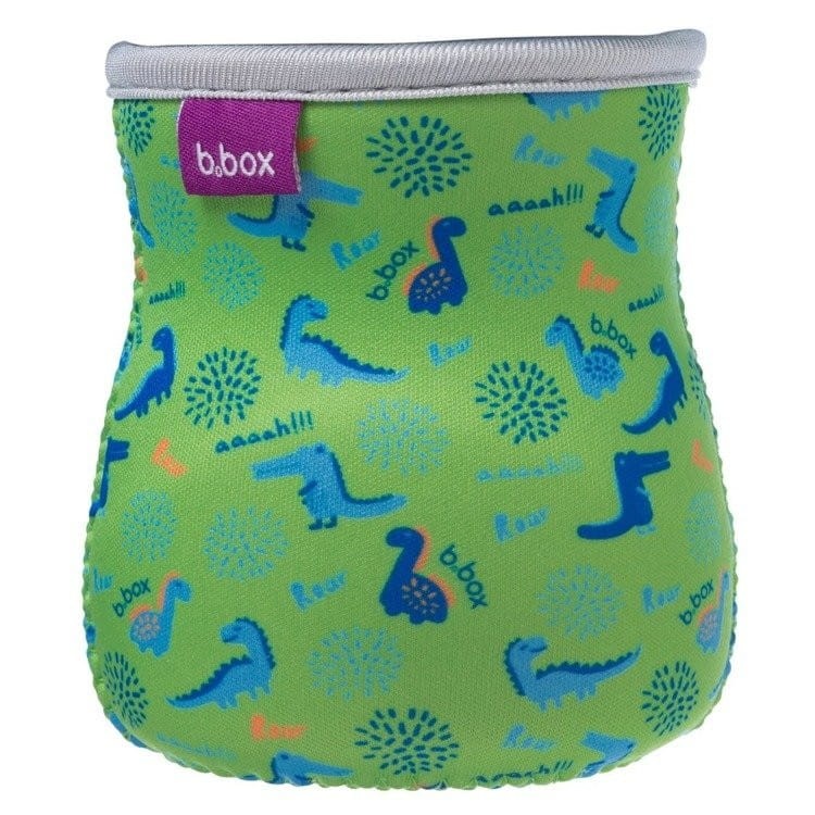Osłonka Neoprenowa Zielona Dino Time na Bidon - B.box