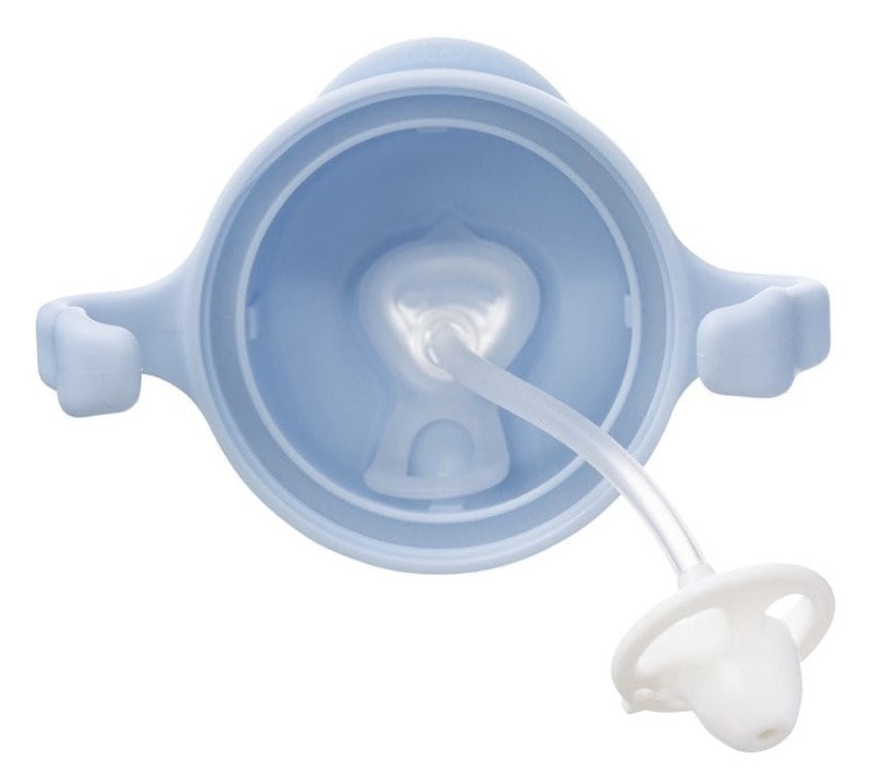 NOWY innowacyjny bidon ze słomką, kubek niekapek Gelato Bubblegum - B.box