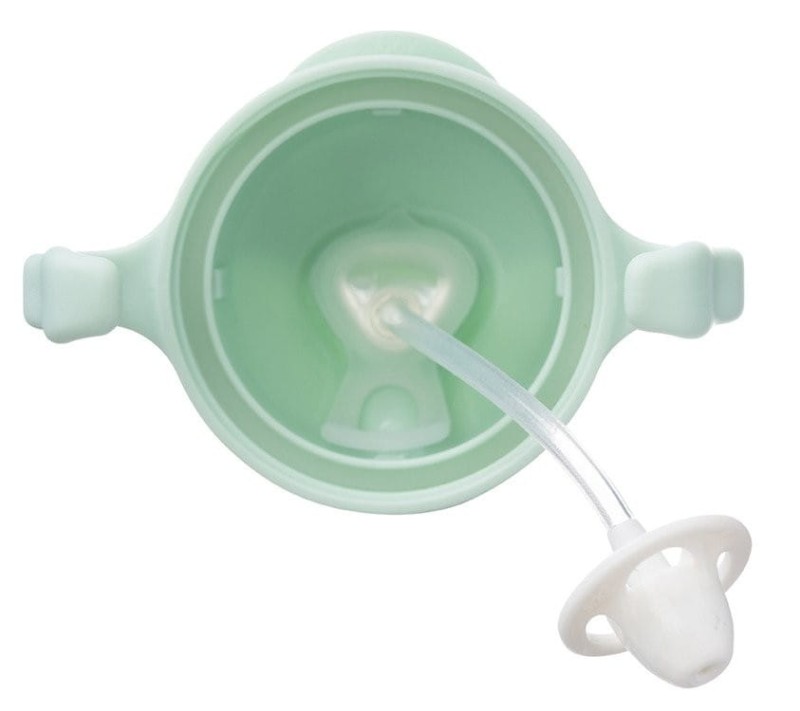 NOWY innowacyjny bidon ze słomką, kubek niekapek Gelato Pistachio - B.box