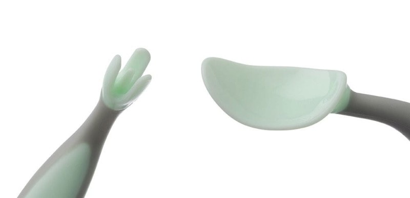 Pierwsze sztućce do nauki jedzenia Gelato Pistachio - B.box