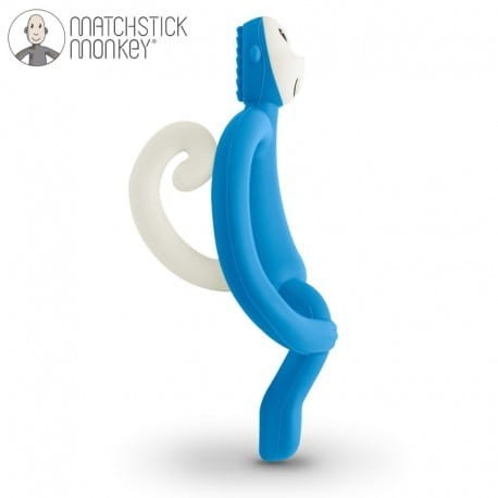 Małpka Gryzak na Ząbkowanie Blue - Matchstick Monkey