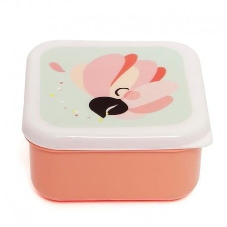 Pudełka 3 Pojemniki na Przekąski lunchbox Śniadaniówki - Petit Monkey