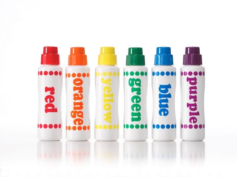 Farby Kropkowe Flamastry 6 szt.- Do-A-Dot Art