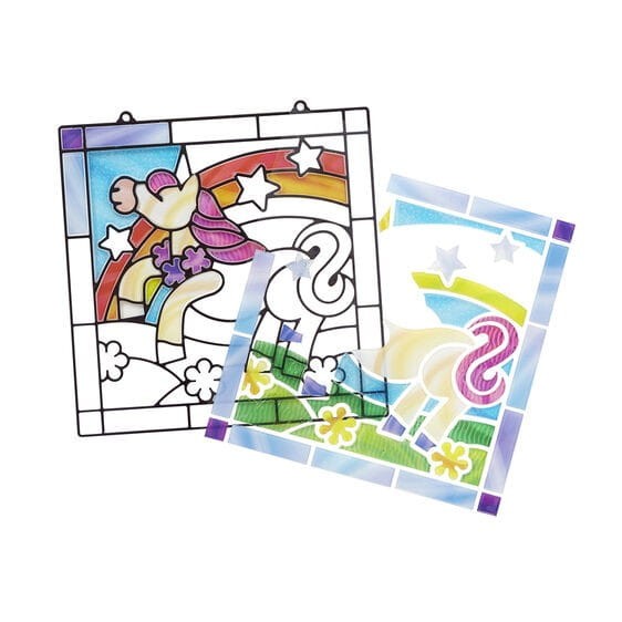 Witraż Mozaika DIY Jednorożec - Melissa and Doug