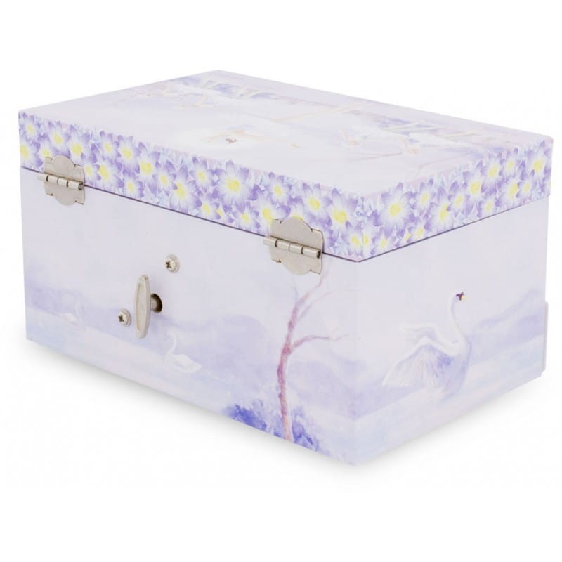 Szkatułka z Pozytywką Baletnica Jezioro Łabędzie - Ulysse