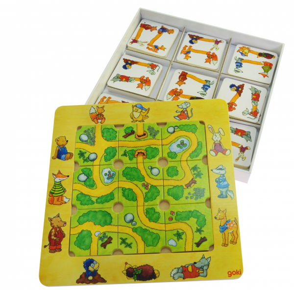 Gra Planszowa Znajdź Drogę - Goki