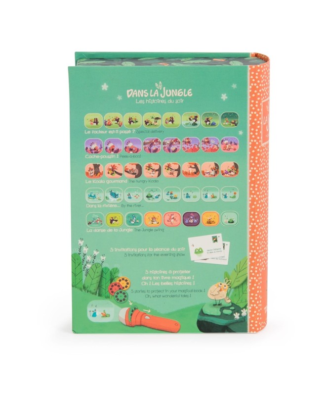 Projektor historii w książce Dżungla - Moulin Roty