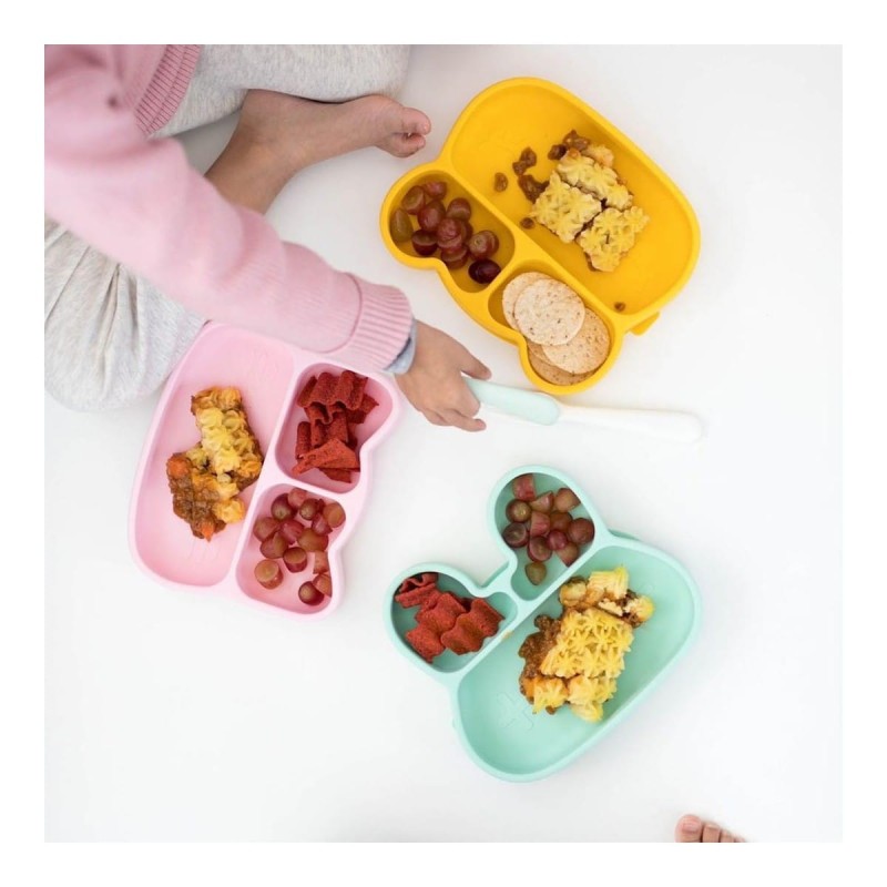 Silikonowy talerzyk z przyssawką Kotek - We Might Be Tiny