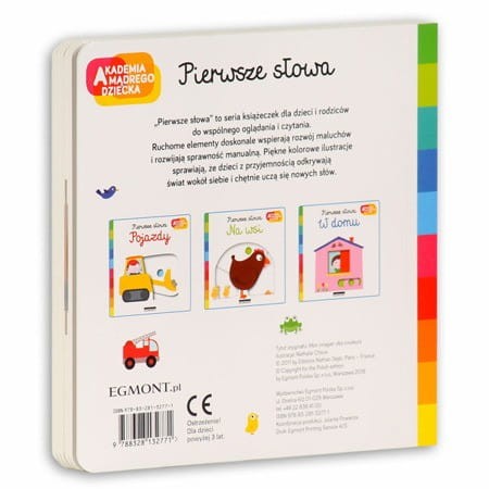 Kolory. Pierwsze słowa. Akademia mądrego dziecka.