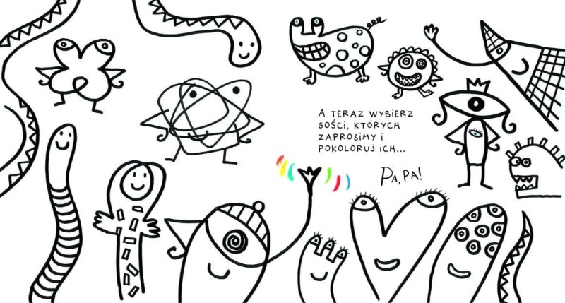 Turlututu na wakacjach do rysowania, zgadywania i interaktywnej zabawy z naklejkami