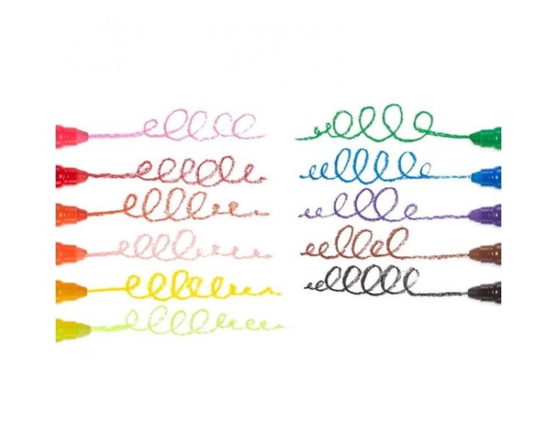 Kredki żelowe do malowanie na szkle na deszczowe dni Rainy Dayz - Ooly