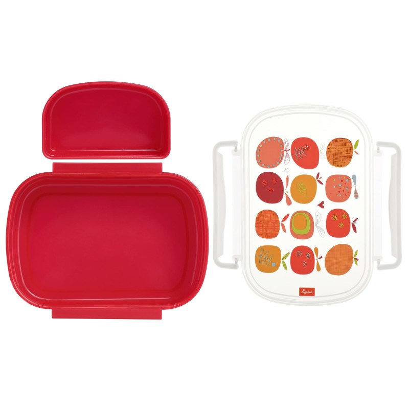 Lunchbox śniadaniówka czerwone jabłuszka - sigikid