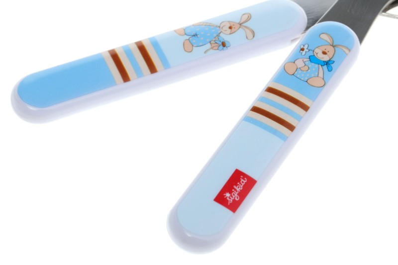 Sztućce dla dzieci widelec i łyżka królik - sigikid