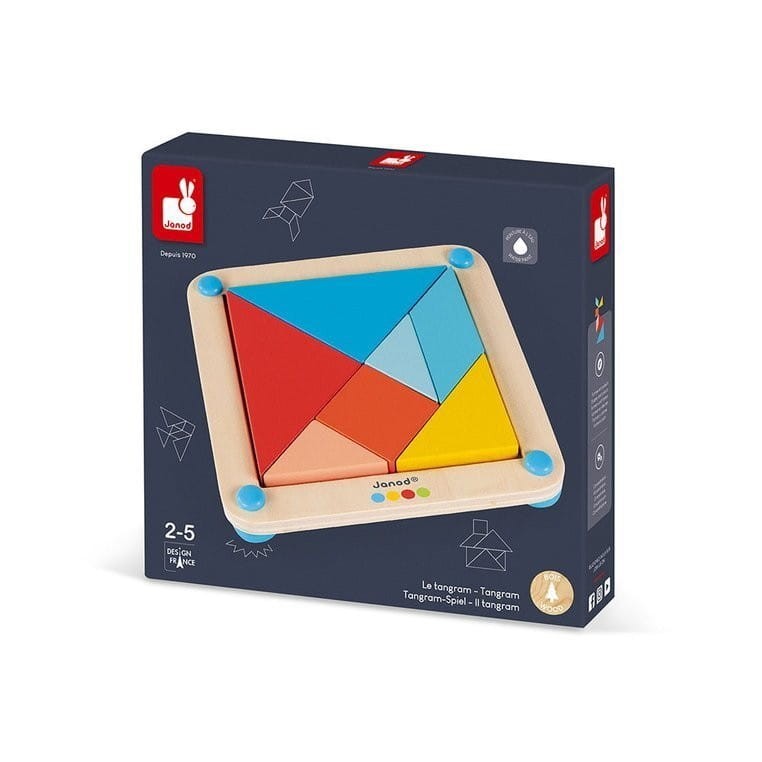 Tangram Układanka drewniana - Janod