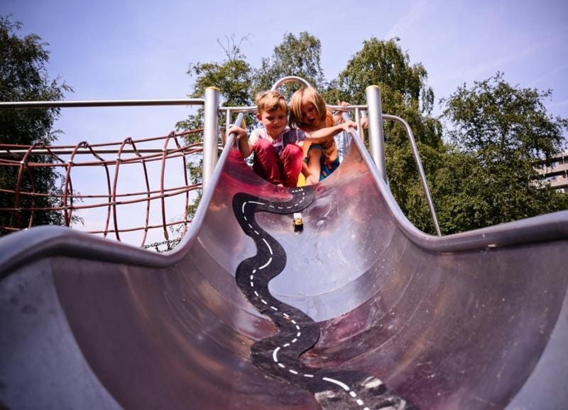 Puzzle droga do układania 7 el. Halfway - Waytoplay