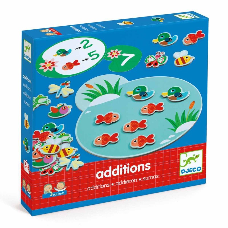 Nauka Liczenia Eduludo Additions - Djeco