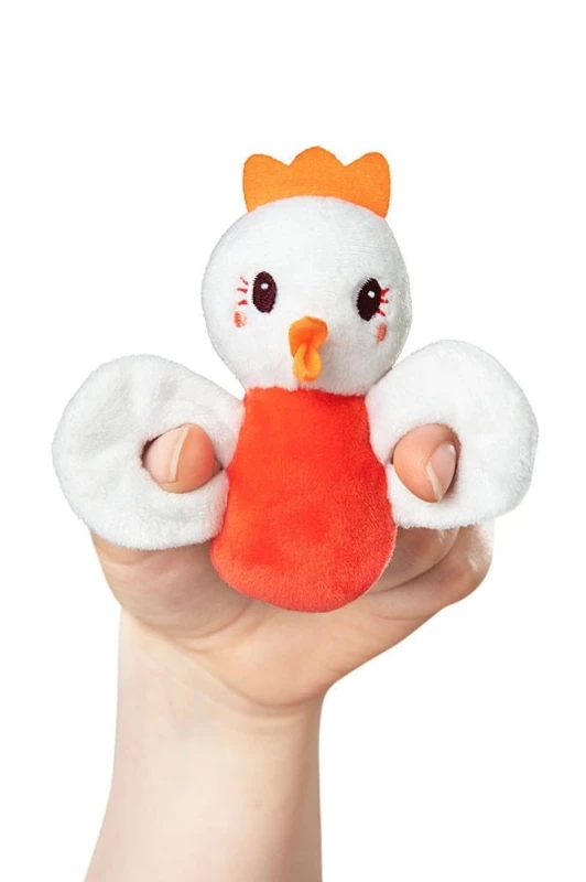 Książeczka Sensoryczna miękka Kurka i pisklaki - Lilliputiens