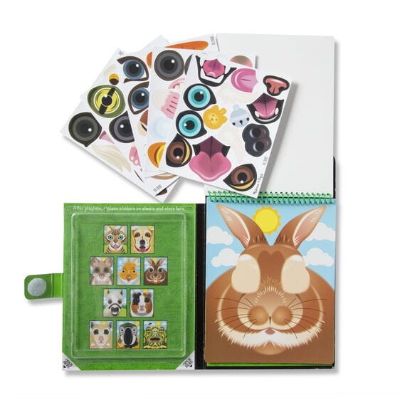 Naklejki wielokrotnego użytku Pupile Make-a-Face – Melissa & Doug