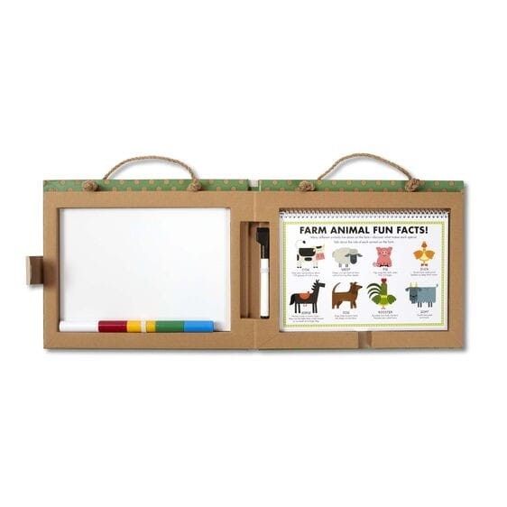 Kreatywna teczka Graj, rysuj, twórz Farma - Melissa & Doug