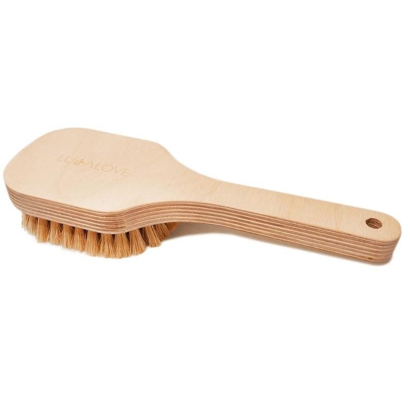 Szczotka do masażu i mycia ciała Tampico z rączką - Lullalove