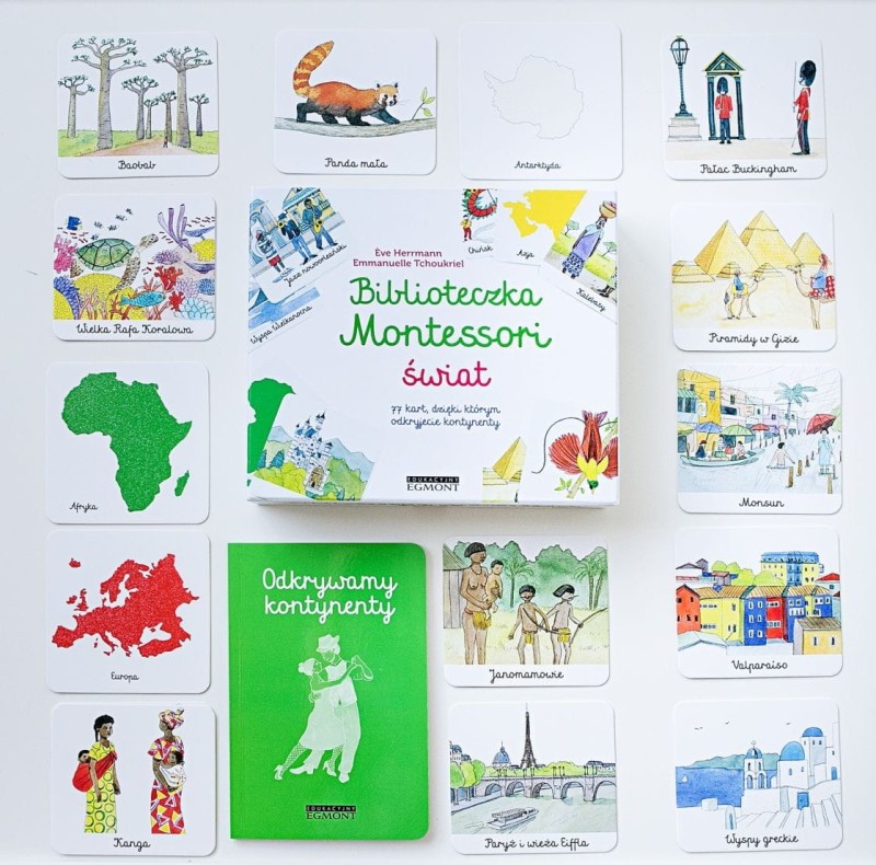 Biblioteczka Montessori. Świat